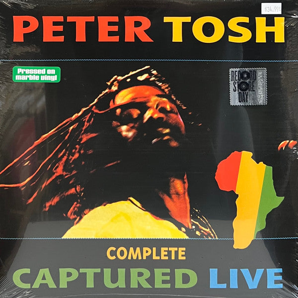 Peter Tosh / Complete Captured Live - 2LP COLORED MARBLE