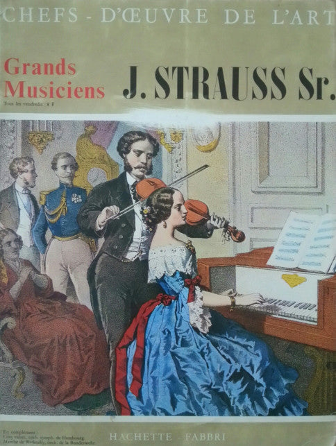 J. Strauss Sr.* ‎/ Cinq Valses - Marche De Radetzky - LP (used 10&