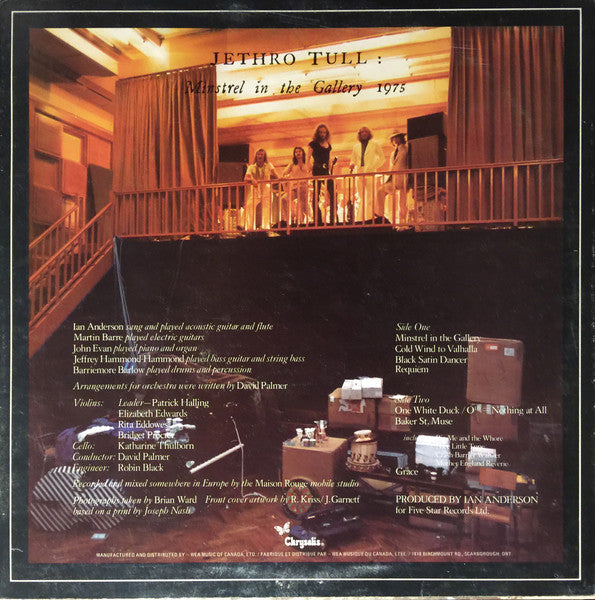 Jethro Tull / Minstrel In The Gallery - LP (Used)