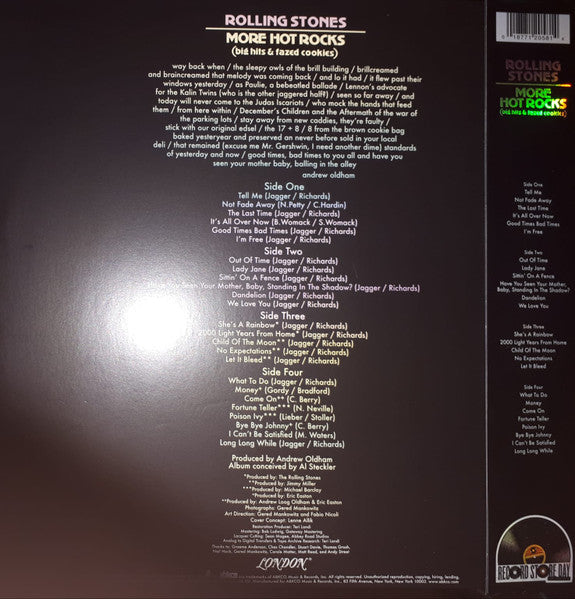 Rolling Stones / More Hot Rocks (Big Hits &amp; Fazed Cookies) - LP