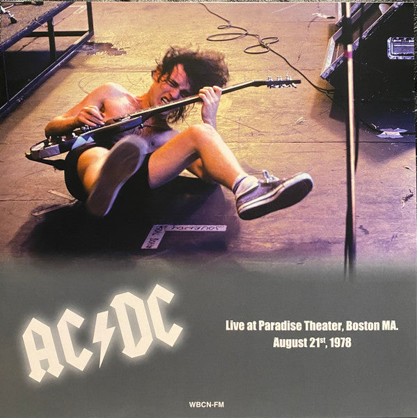 AC/DC / AC/DC Live at Paradise Theater, Boston MA. August 21st, 1978 - LP