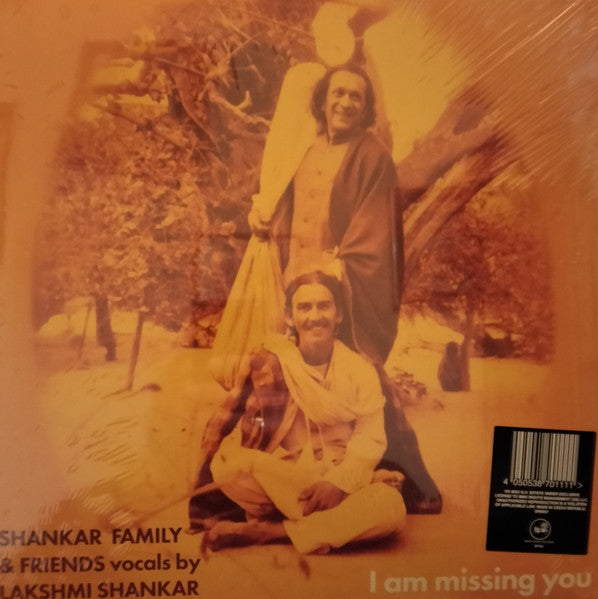 Shankar Family &amp; Friends / I Am Missing You / Lust - LP BLUE 12&