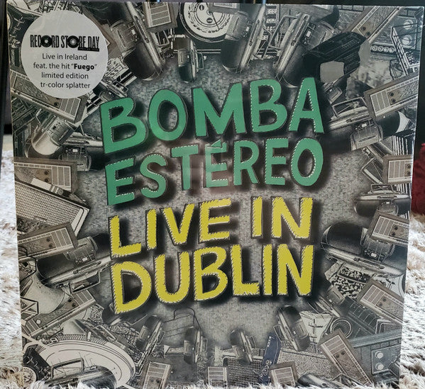 Bomba Estéreo / Live In Dublin - LP TRI COLOR SPLATTER