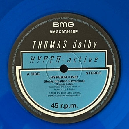 Thomas Dolby / Hyperactive! (Heavy Breather Subversion) - LP 12&