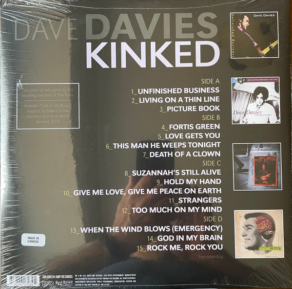 Dave Davies / Kinked - 2LP PINK, BLUE