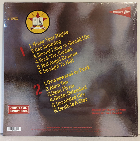 The Clash / Combat Rock - LP RED