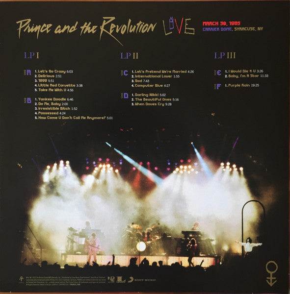 Prince And The Revolution / Live! - 3LP