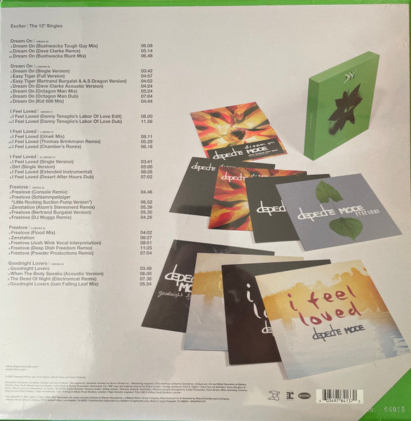 Depeche Mode / Excite | The 12" Singles - 8 LPs