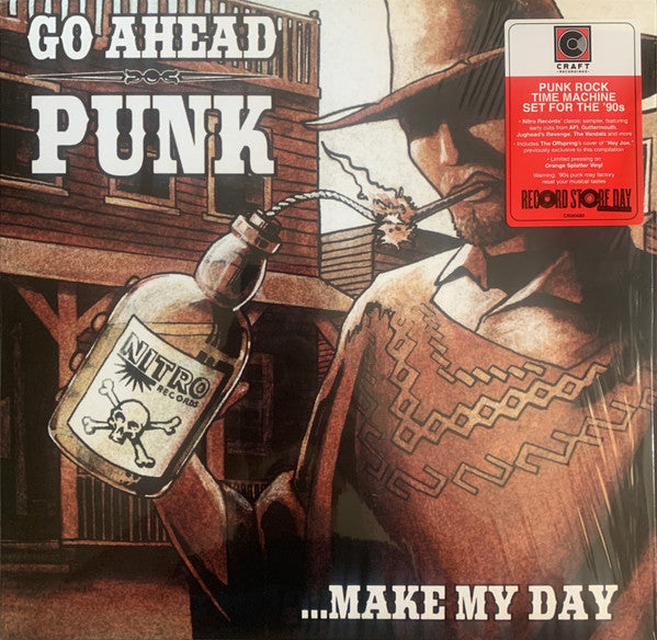 Various / Go Ahead Punk ... Make My Day - LP ORANGE SPLATTER