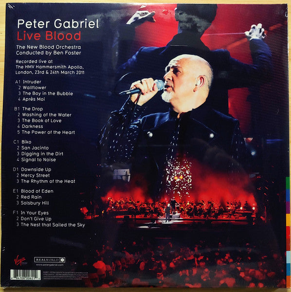 Peter Gabriel / Live Blood - LP