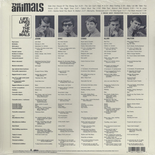 The Animals / The Animals - LP