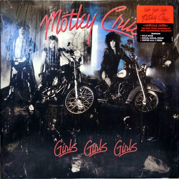 Mötley Crüe / Girls, Girls, Girls - LP