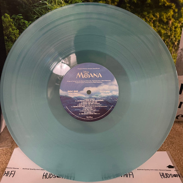 Soundtrack / Moana - LP LIGHT BLUE + CLEAR