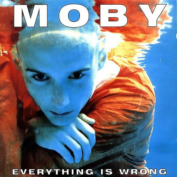 Moby / Everything is Wrong - LP BLUE