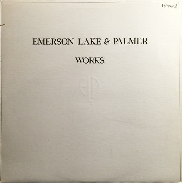 Emerson Lake & Palmer / Works (Volume 2) - LP Used