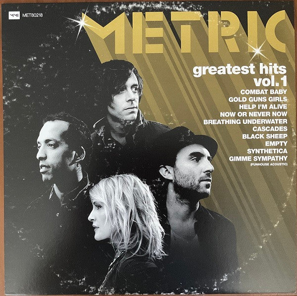 Metric / Greatest Hits Vol. 1 - LP WHITE