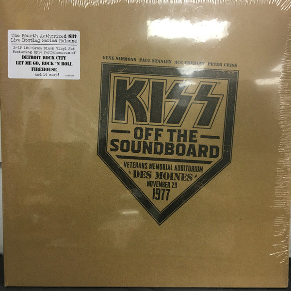 Kiss / Off The Soundboard: Live in Des Moines - 2LP