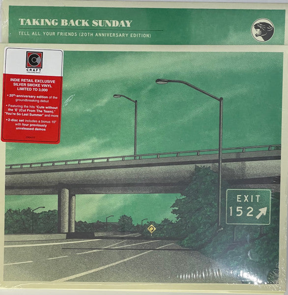 Taking Back Sunday / Tell All Your Friends - 2LP SILVER/BLACK