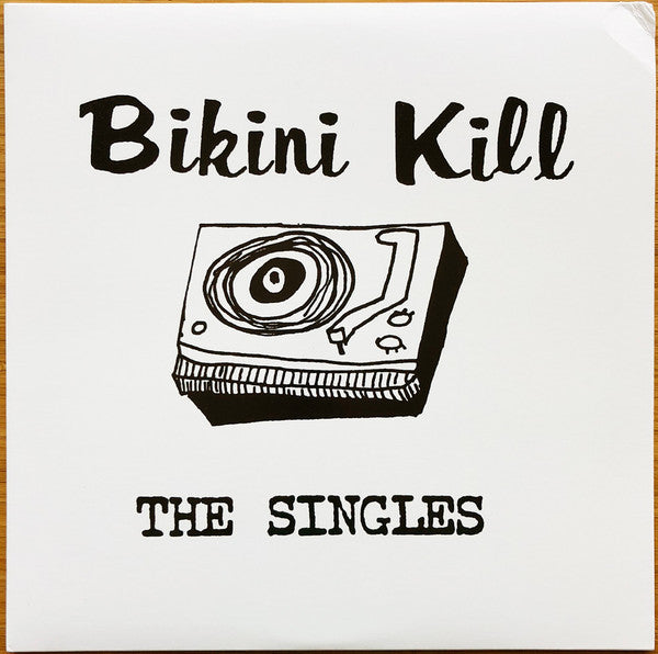 Bikini Kill / The Singles - LP blue