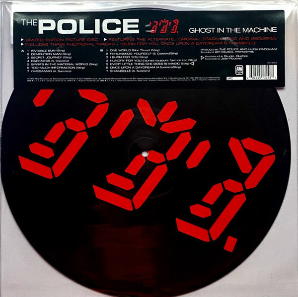 The Police / Ghost In The Machine - LP PICT DISC