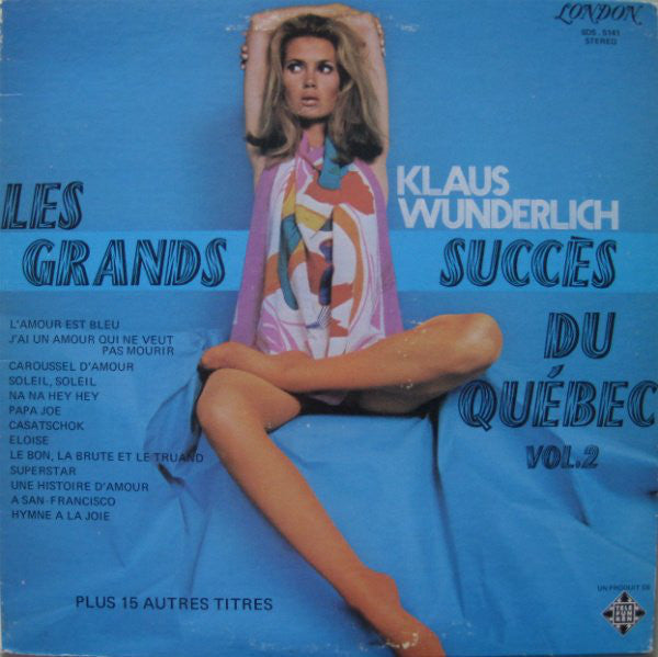 Klaus Wunderlich / Les Grands Succès Du Québec - LP (Used)