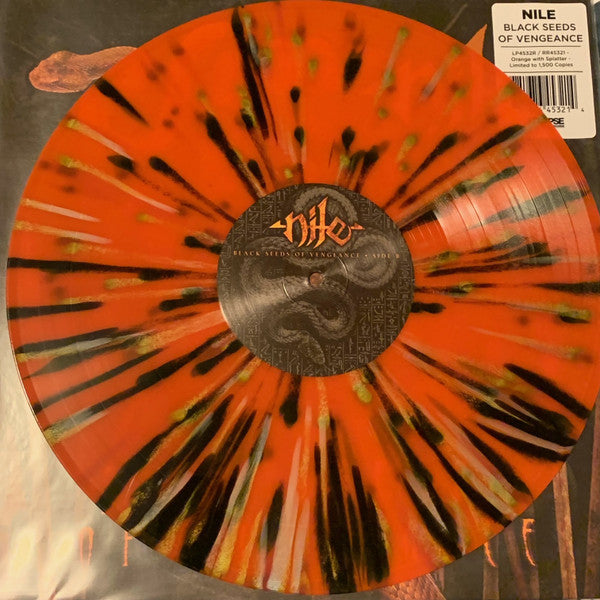 Nile / Black Seeds Of Vengeance - LP ORANGE SPLATTER