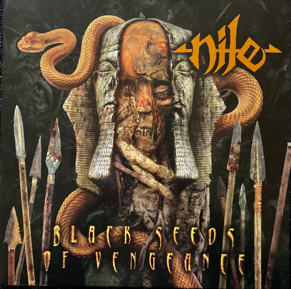 Nile / Black Seeds Of Vengeance - LP ORANGE SPLATTER