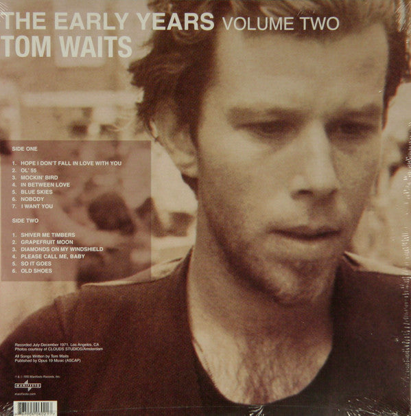 Tom Waits ‎/ The Early Years, Vol. 2 - LP