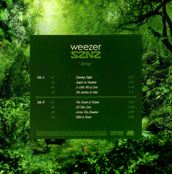 Weezer / SZNZ: Spring - LP Glow in the Dark