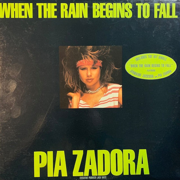 Pia Zadora / When The Rain Begins To Fall - LP Used