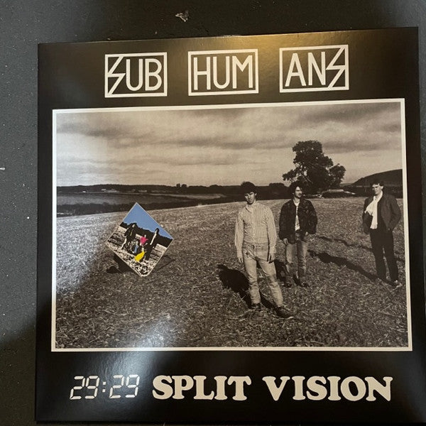 Subhumans / 29:29 Split Vision - LP RED