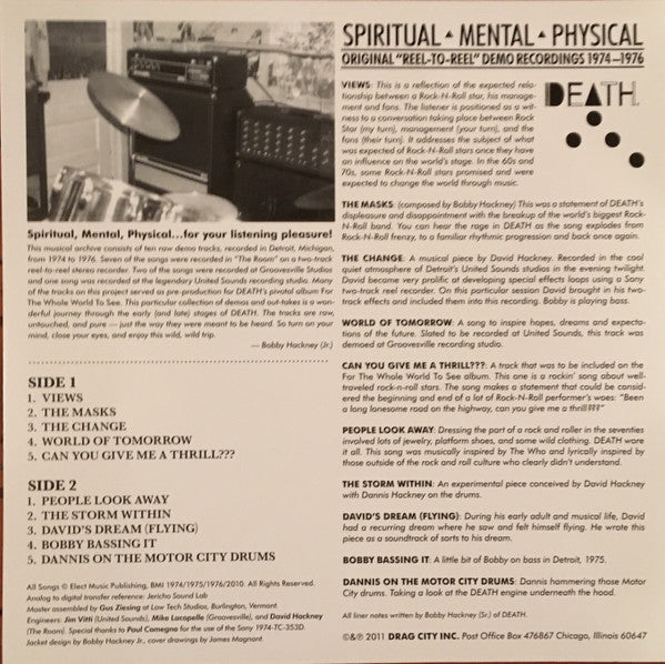 Death / Spiritual | Mental | Physical - LP