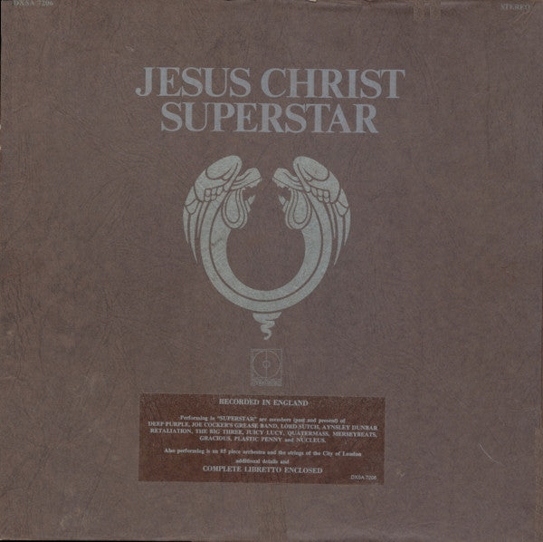 Andrew Lloyd Webber &amp; Tim Rice / Jesus Christ Superstar - A Rock Opera - 2LP BOX Used