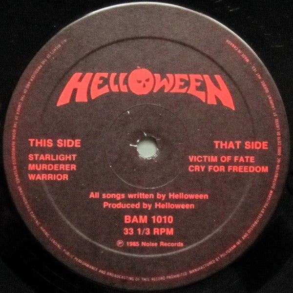 Helloween ‎/ Helloween - LP Used