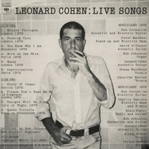 Leonard Cohen / Live Songs - LP (Used)