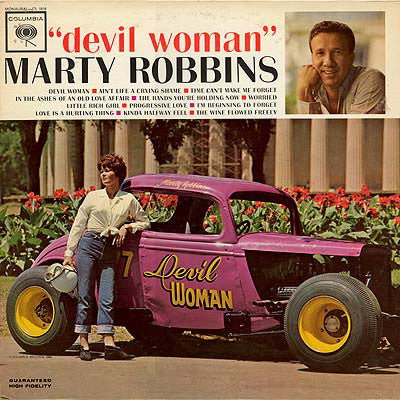 Marty Robbins ‎/ Devil Woman - LP Used
