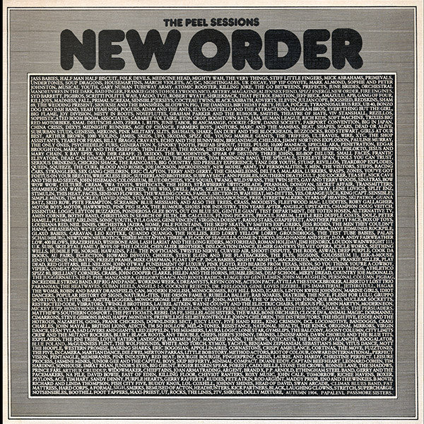 New Order / The Peel Sessions - LP Used