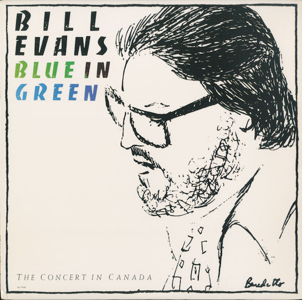 Bill Evans ‎/ Blue In Green - The Concert In Canada - LP Used