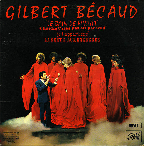 Gilbert Bécaud / Le Bain De Minuit - LP Used