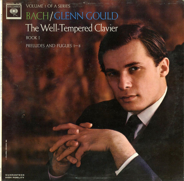 Bach, Glenn Gould / TheWell-Tempered Clavier - LP (used)