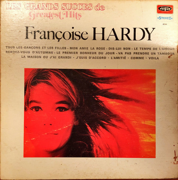 Françoise Hardy / Les Grands Succès De Françoise Hardy - Greatest Hits - LP Used