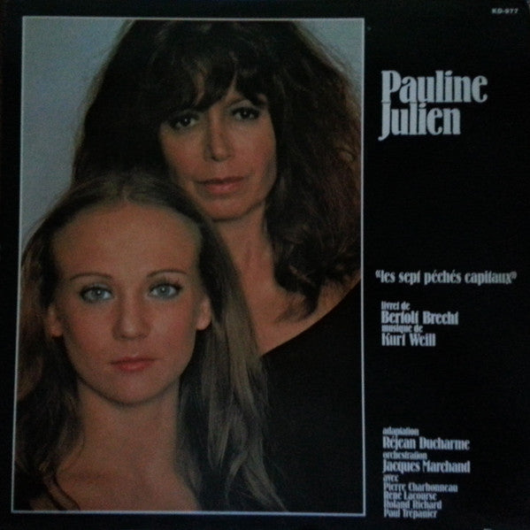 Pauline Julien / Les Sept Péchés Capitaux - LP Used