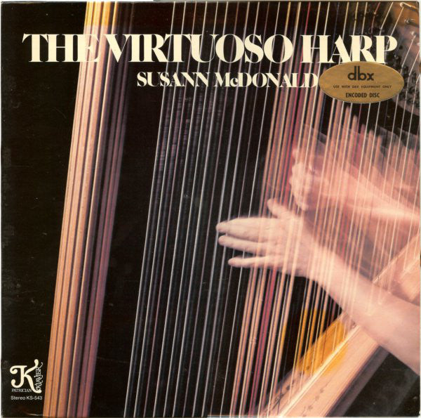 Susann McDonald ‎/ The Virtuoso Harp - LP Used
