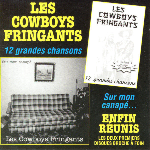Les Cowboys Fringants ‎/ 12 Grandes Chansons - Sur Mon Canapé... - CD