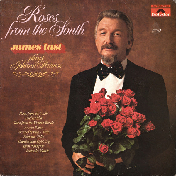 James Last ‎/ Roses From The South - James Last Plays Johann Strauss - LP (used)
