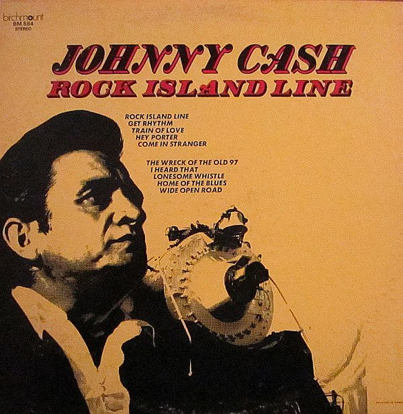 Johnny Cash / Rock Island Line - LP Used