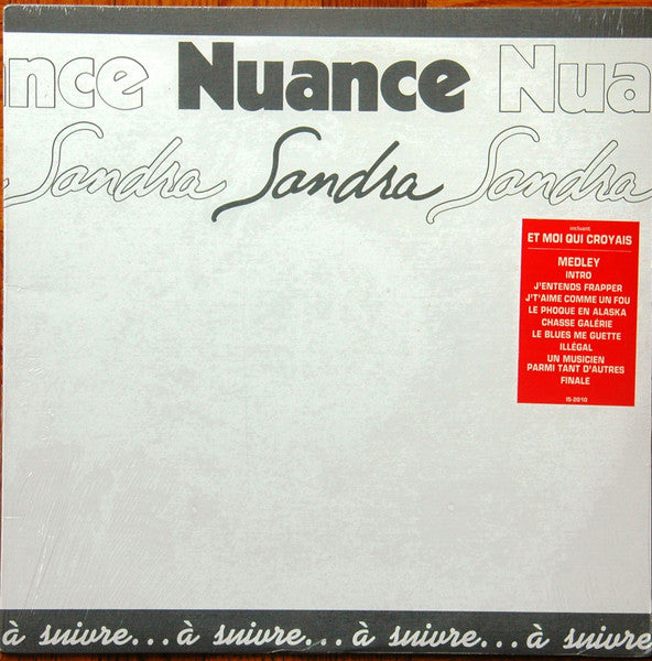 Nuance & Sandra / À Suivre... - LP Used