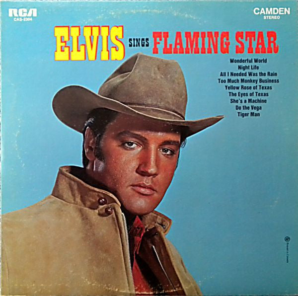 Elvis Presley / Elvis Sings "Flaming Star" - LP Used