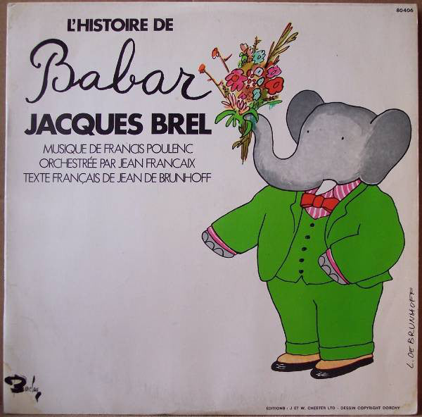 Jacques Brel ‎/ L&