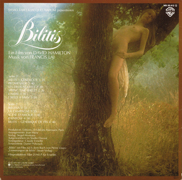 Francis Lai / Bilitis - LP Used